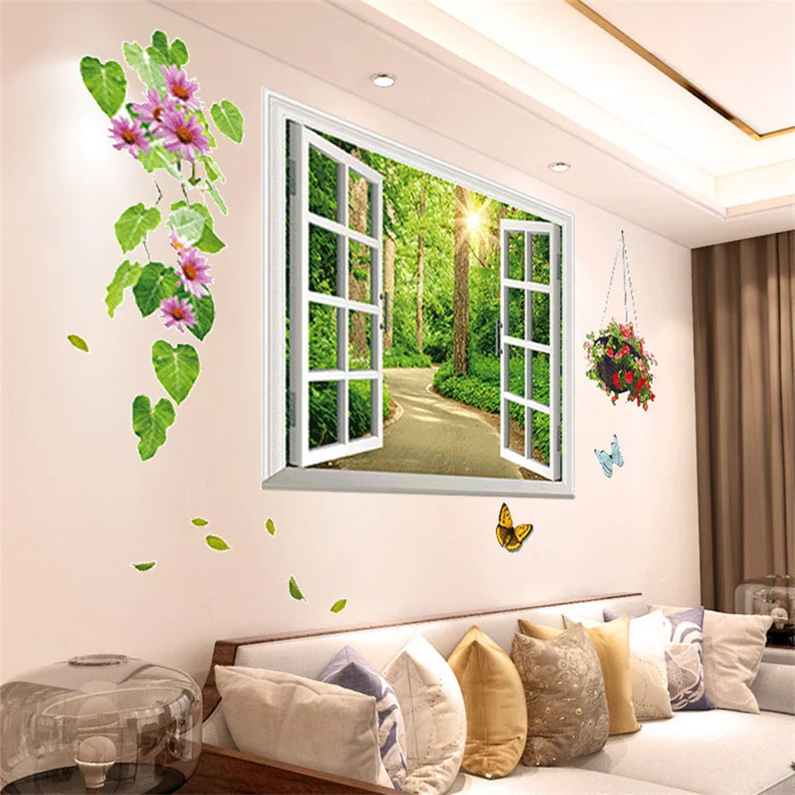 Wall Sticker-Flower Self-adhesive Home Decor