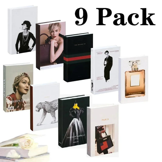 Modern Books Simulation Decoration