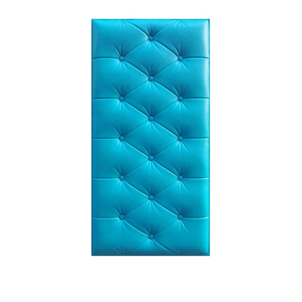 Bed Headboards Background Bedroom Decoration Self-Adhesive Foam Wall Panels, Peel and Stick Wall Decoration