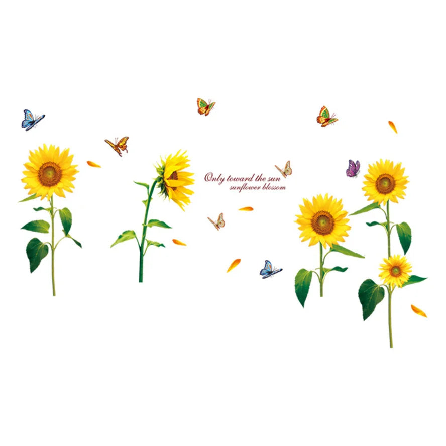 Wall Sticker-Flower Self-adhesive Home Decor