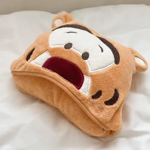 Cartoon Themed Hooded Bath Towel for Children