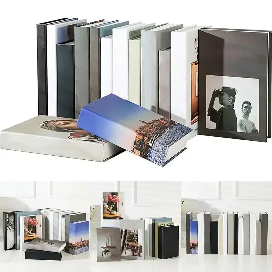 Modern Books Simulation Decoration