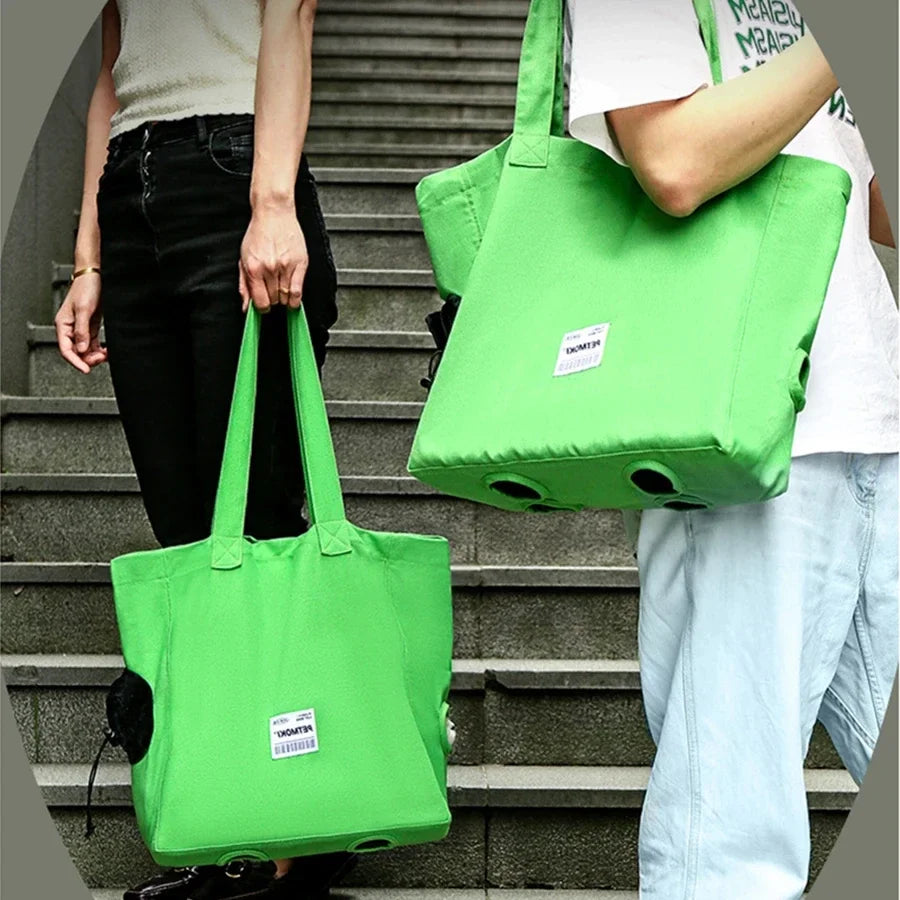 Soft Pet Carriers Can Walk Design Portable Breathable Bag/Carrier