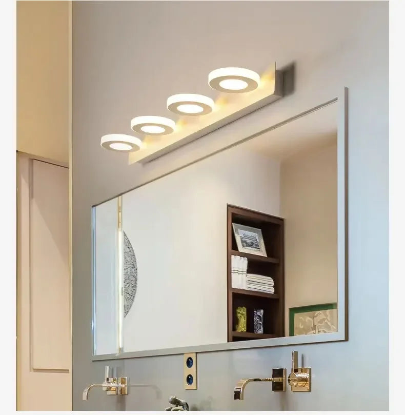 Wall Lamp LED Mirror Front Light Bathroom Bedroom Lamps Toilet Wall Light Bathroom Makeup Lights Room Decor