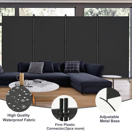 3Iron Office Screen Wholesale Push-Pull Mobile Office Hotel Partition Screens Folding Screen Simple Solid Color