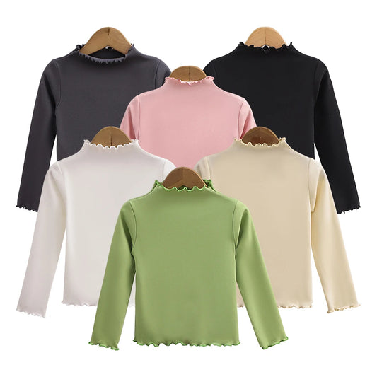 Solid Long Sleeve Shirt For Autumn and Winter - Fungus Edge
