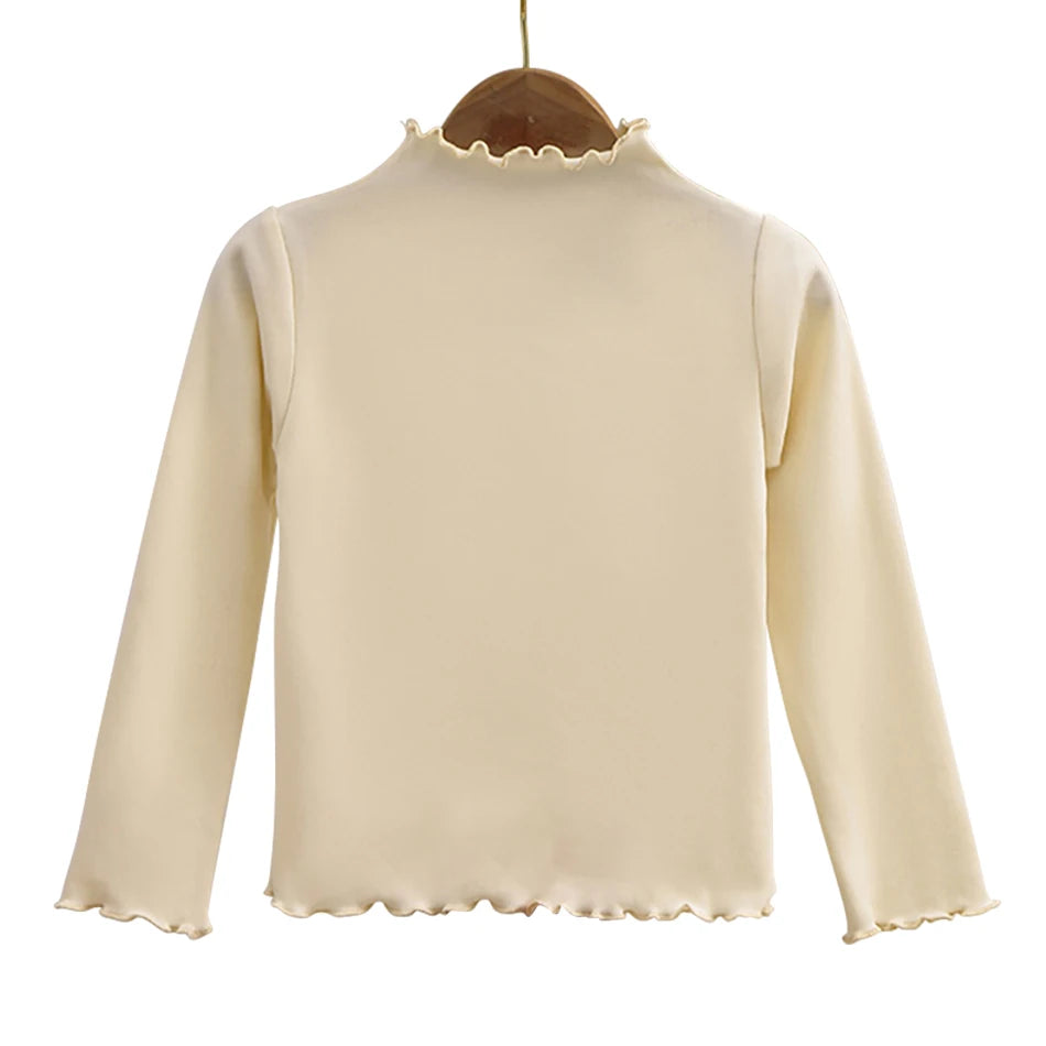 Solid Long Sleeve Shirt For Autumn and Winter - Fungus Edge