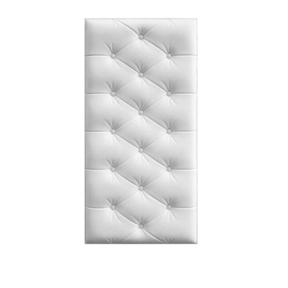 Bed Headboards Background Bedroom Decoration Self-Adhesive Foam Wall Panels, Peel and Stick Wall Decoration