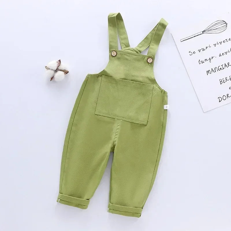 Overalls Solid Brief Style - Denim