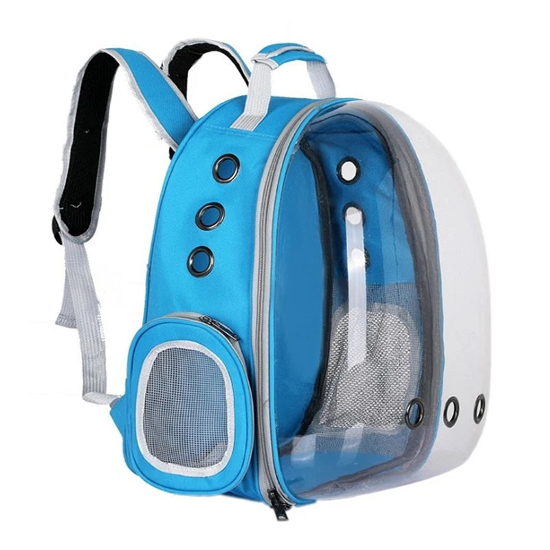 Pet Carrier/Backpacks: Transparent "Space capsules"