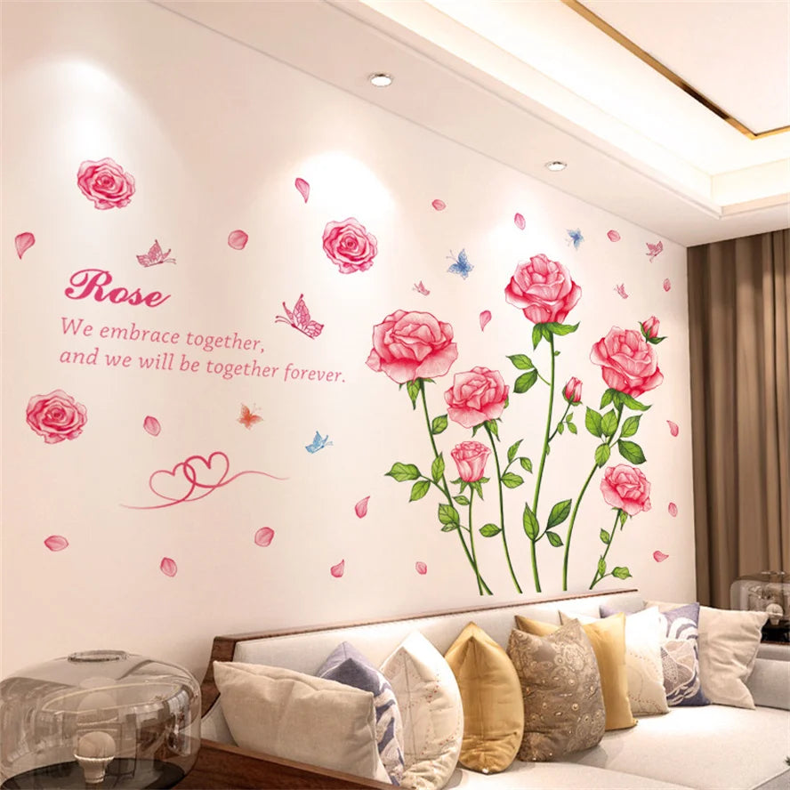 Wall Sticker-Flower Self-adhesive Home Decor
