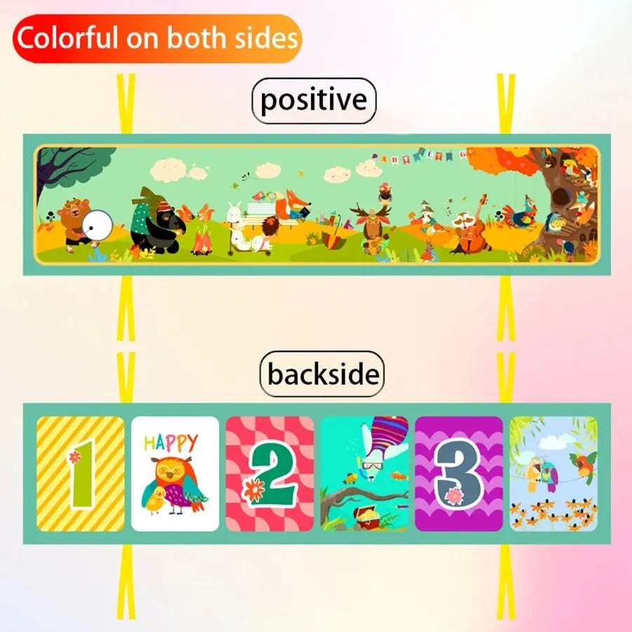 Early Learning Montessori Soft Cloth Book for Children Under 12 Months