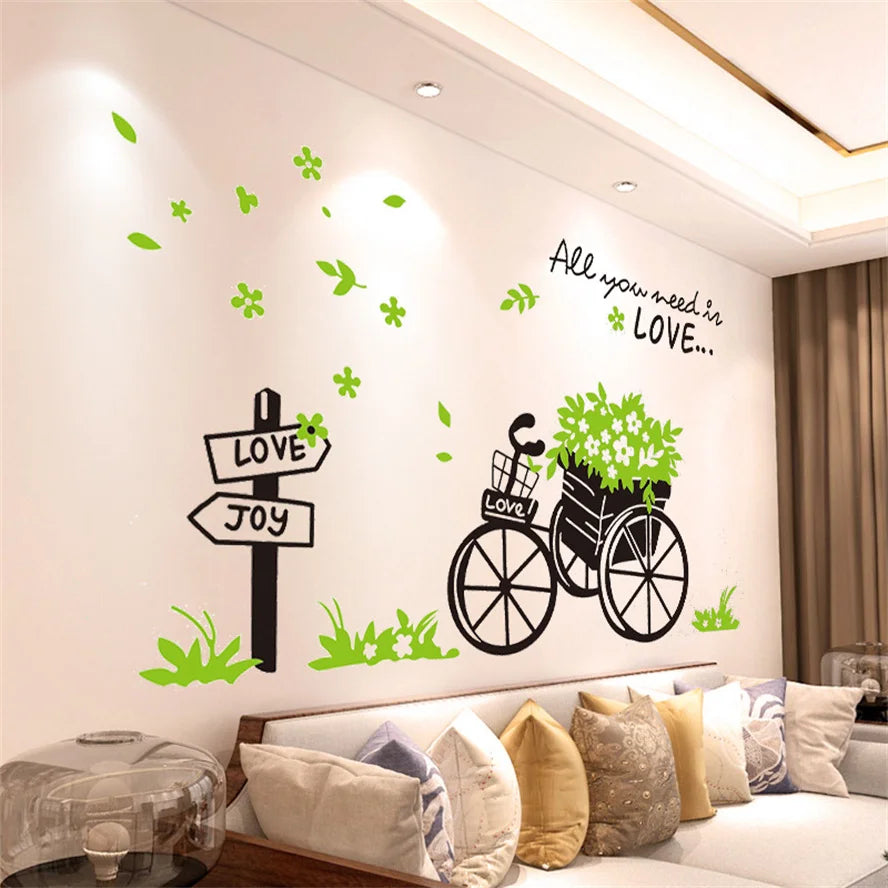 Wall Sticker-Flower Self-adhesive Home Decor