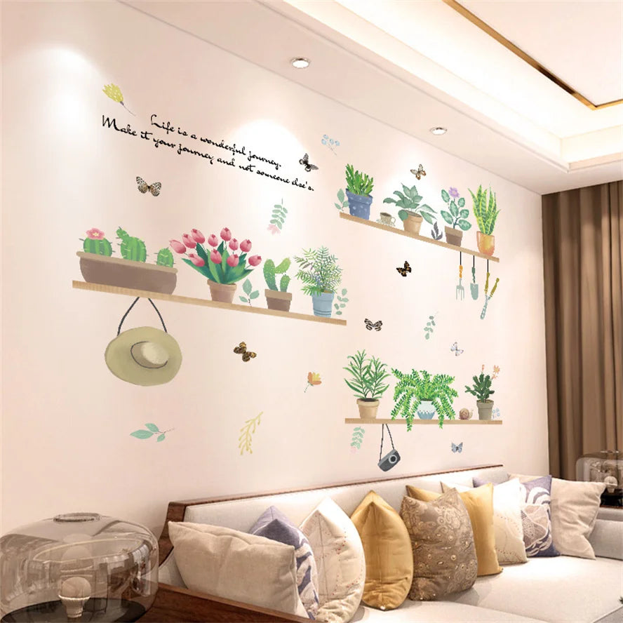 Wall Sticker-Flower Self-adhesive Home Decor