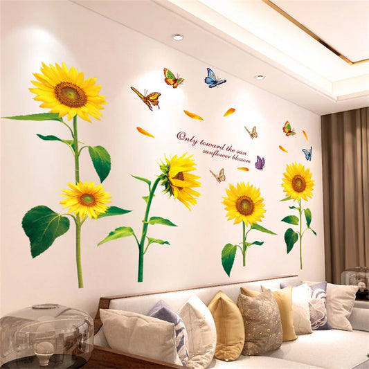 Wall Sticker-Flower Self-adhesive Home Decor