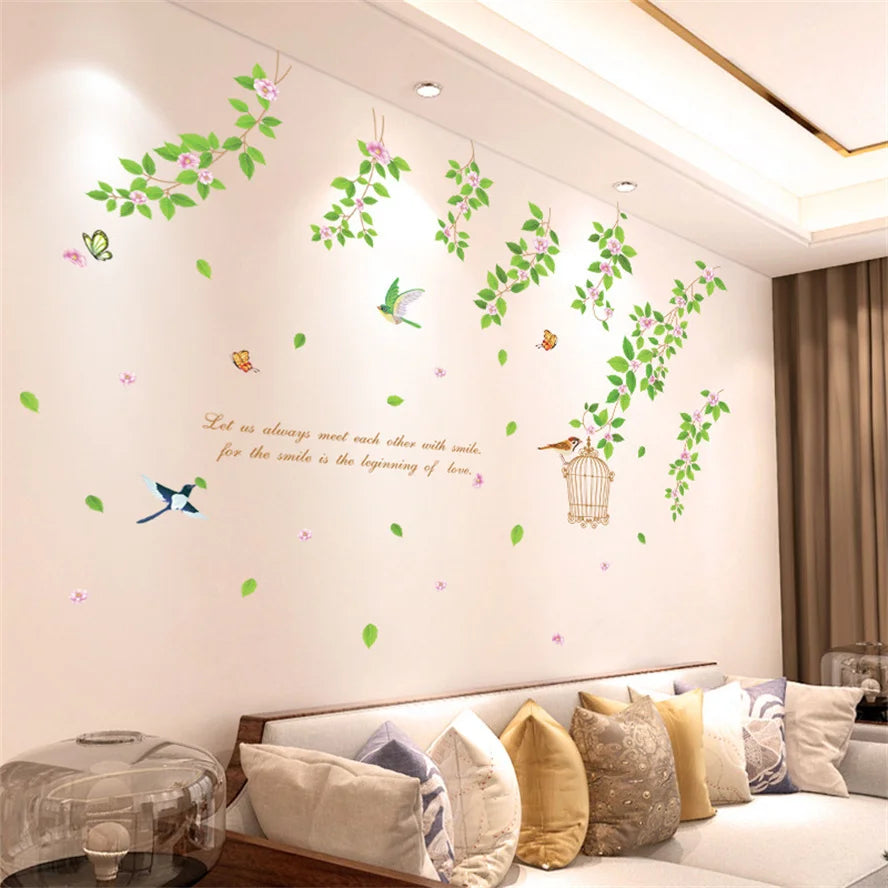 Wall Sticker-Flower Self-adhesive Home Decor