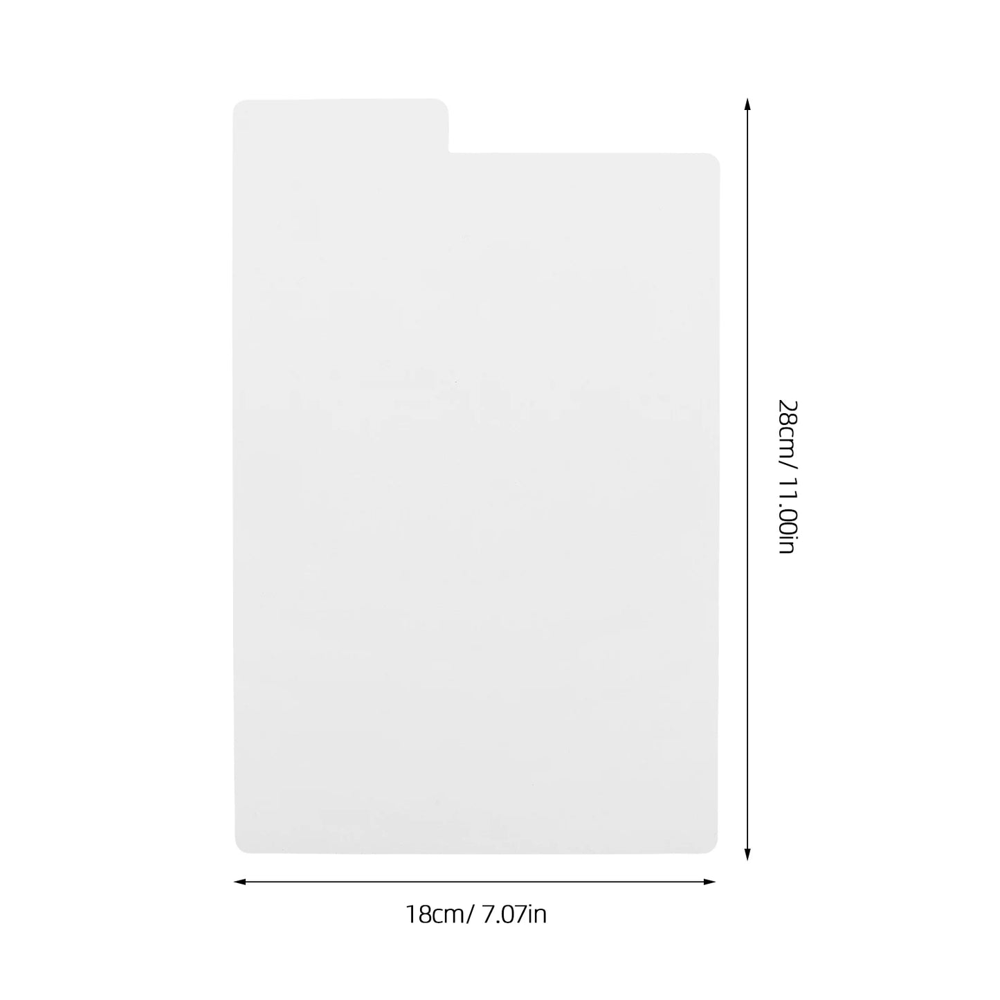 13 pcs Vinyl Record Divider Thick Plastic DIY Spacesaving Bookshelf Dividers Index Card Tabs Comic Isolation Board CD Case