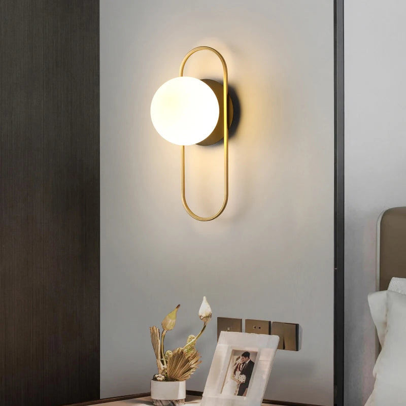 Bedroom LED Wall Lights with G9 Light Bulb for Bedroom Living Room Nordic LED Wall Lamps Wall Sconce Decor for TV Background