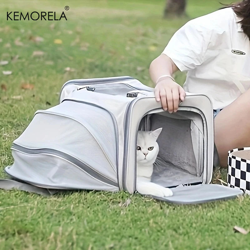 Pet Carrier Backpack Portable Breathable Foldable Shoulder Bag/Carrier