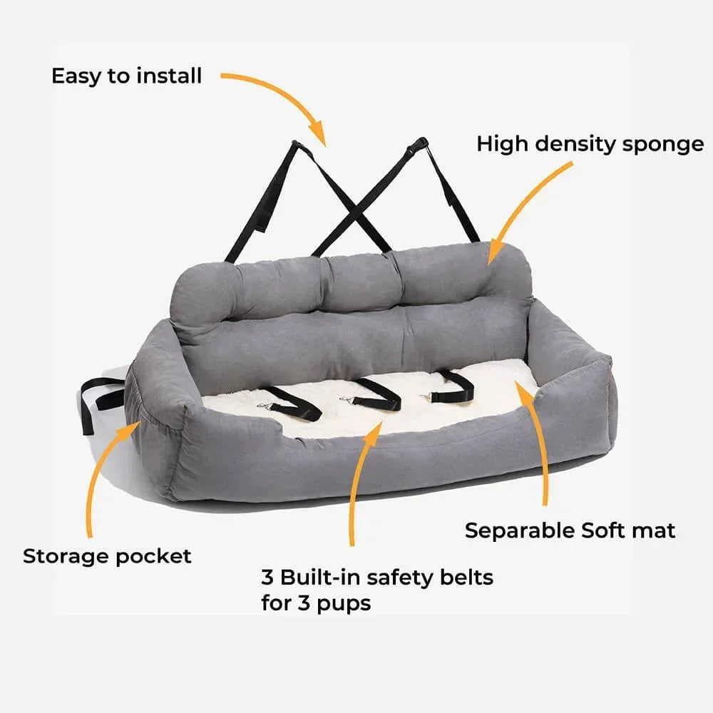 Large Dog Carrier Travel Dog Car Seat Cover Folding Hammock