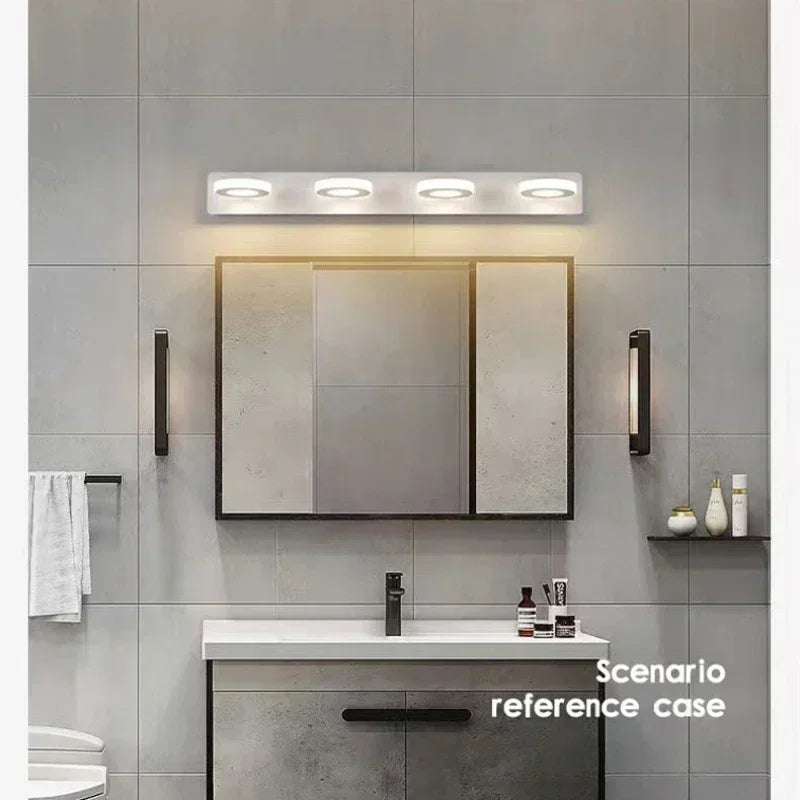 Wall Lamp LED Mirror Front Light Bathroom Bedroom Lamps Toilet Wall Light Bathroom Makeup Lights Room Decor