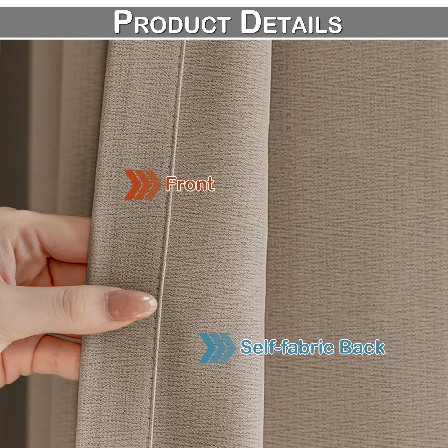 Extra Large Room Dividers Blackout Curtain Track Ceiling Mount Ceiling Track Privacy Partition Separator for Living Room Bedroom