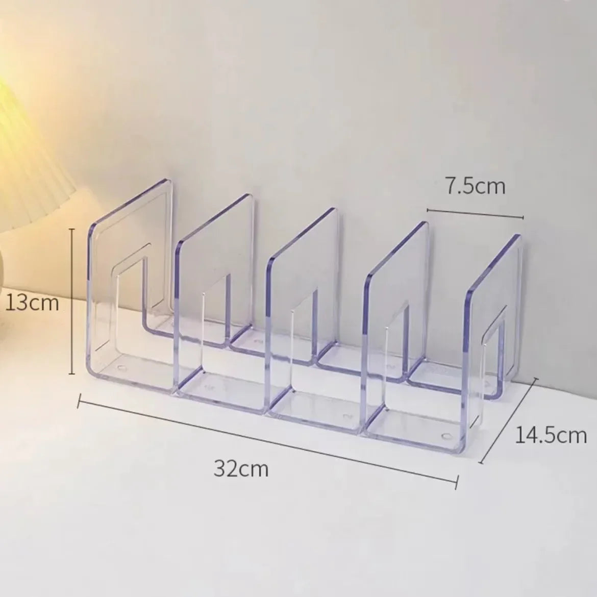 Ladies Handbag Display Racks Wardrobe Divider Luxury Bag Storage Rack Transparent Acrylic Purse Bookshelf Divider Organizer