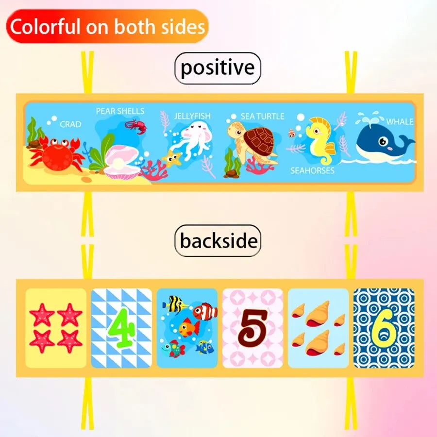 Early Learning Montessori Soft Cloth Book for Children Under 12 Months