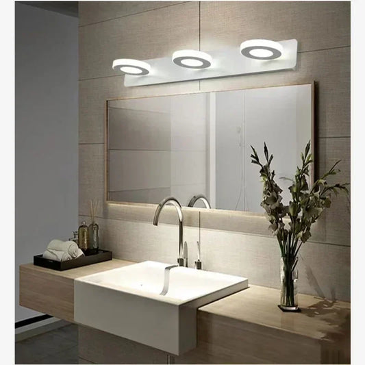 Wall Lamp LED Mirror Front Light Bathroom Bedroom Lamps Toilet Wall Light Bathroom Makeup Lights Room Decor