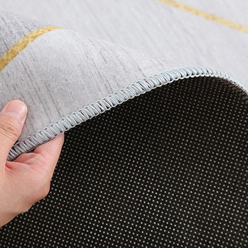 Green Nordic Style Carpet Simple Decor