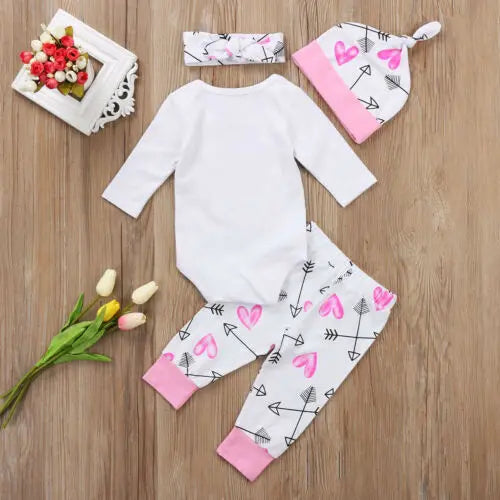 Newborn Baby Girls Clothes Sets Toddler Autumn/Winter Children's Clothing Baby Items Accessories Newborn 0 to 18 Month