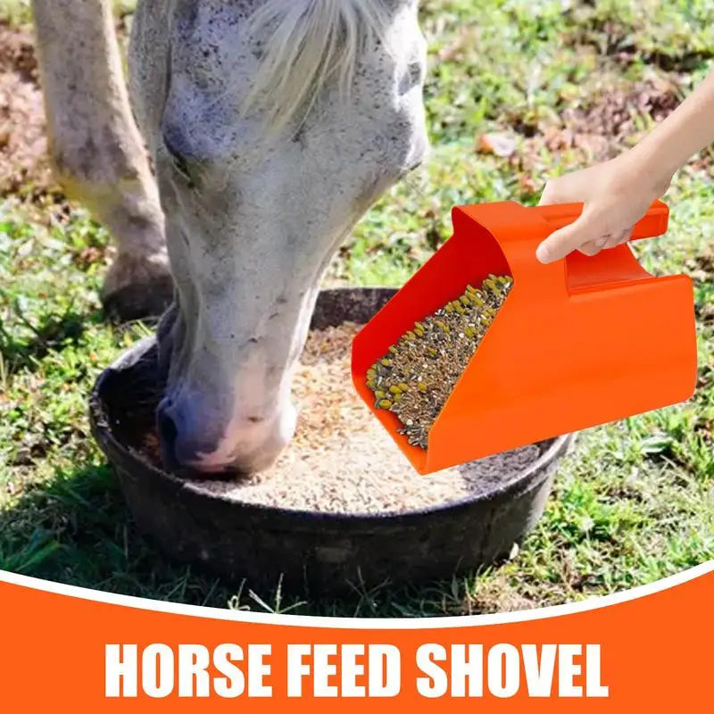 horse feed shovel Portable horse feed shovel Food Service Utility Scoop Stackable Heavy Duty Transfer Shovel Stable supplies