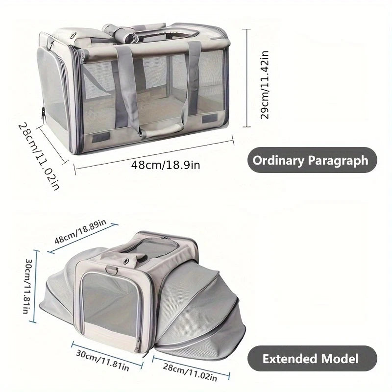 Pet Carrier Backpack Portable Breathable Foldable Shoulder Bag/Carrier