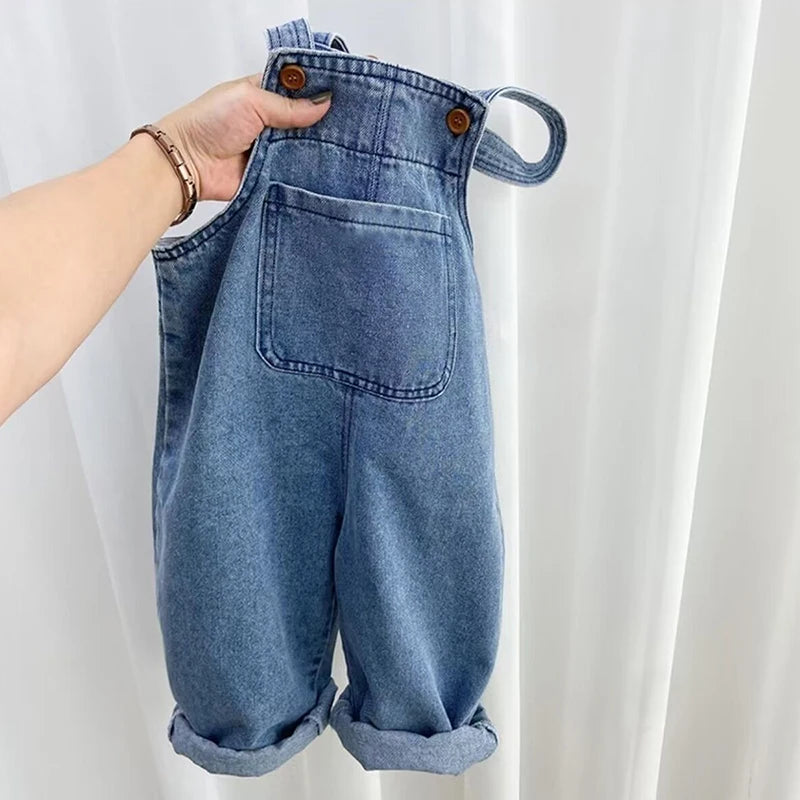Overalls Solid Brief Style - Denim