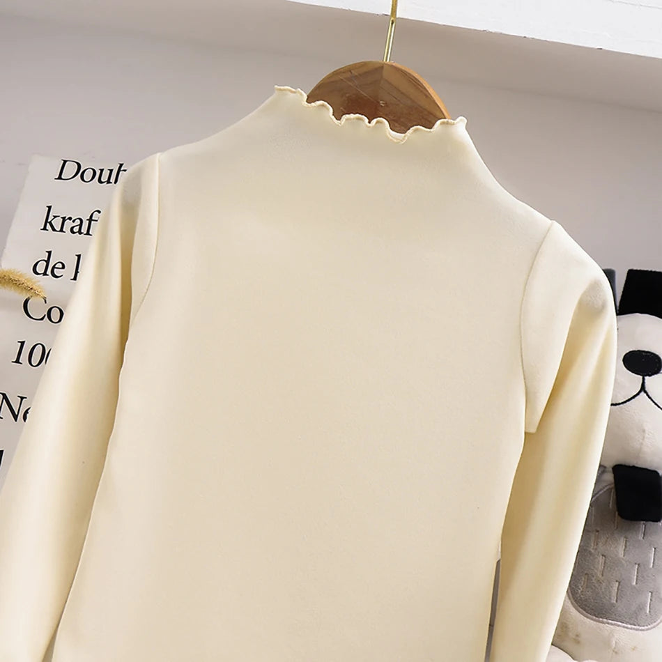 Solid Long Sleeve Shirt For Autumn and Winter - Fungus Edge