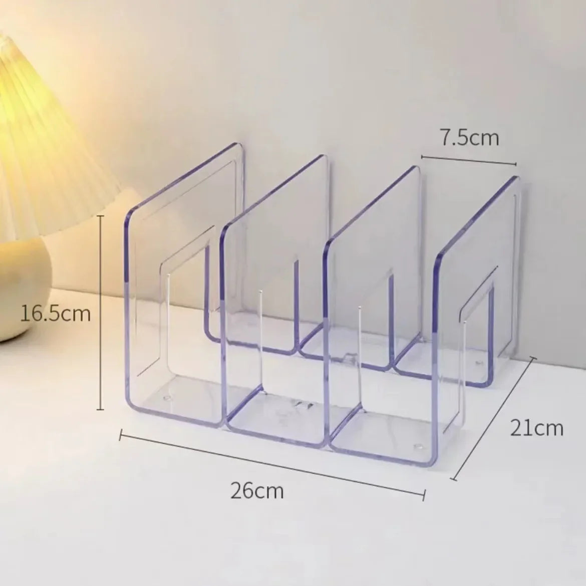 Ladies Handbag Display Racks Wardrobe Divider Luxury Bag Storage Rack Transparent Acrylic Purse Bookshelf Divider Organizer