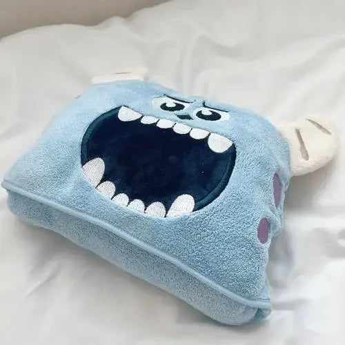 Cartoon Themed Hooded Bath Towel for Children
