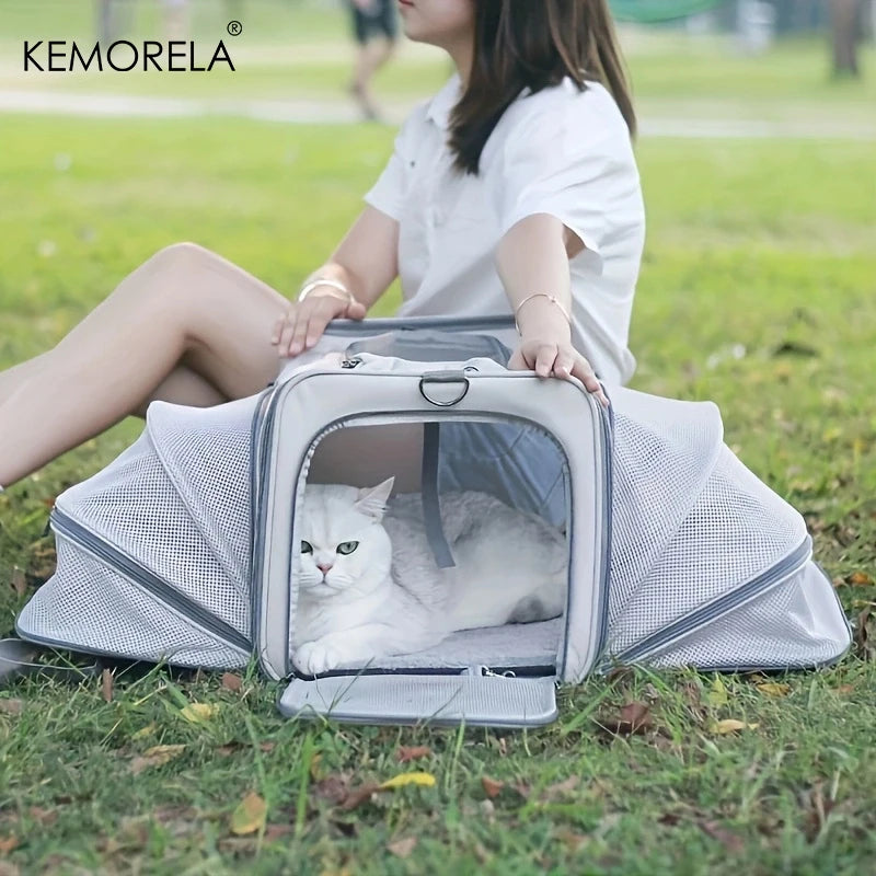 Pet Carrier Backpack Portable Breathable Foldable Shoulder Bag/Carrier