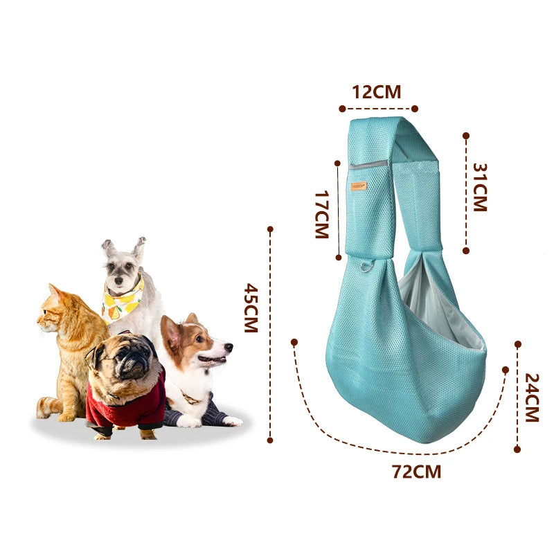 Pet Out Crossbody Bag Summer Cat/Dog - Breathable