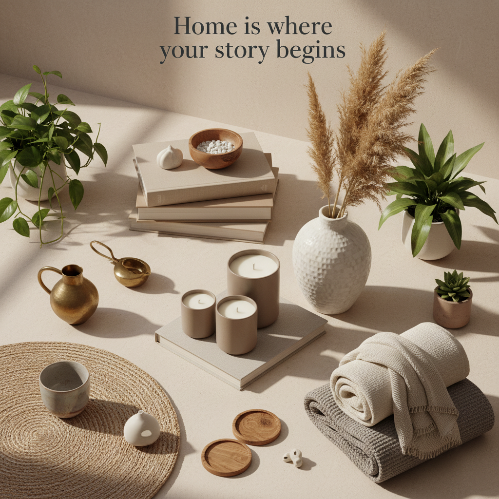 add a few more things to the picture. take away "kin and goods" leave a nice quote